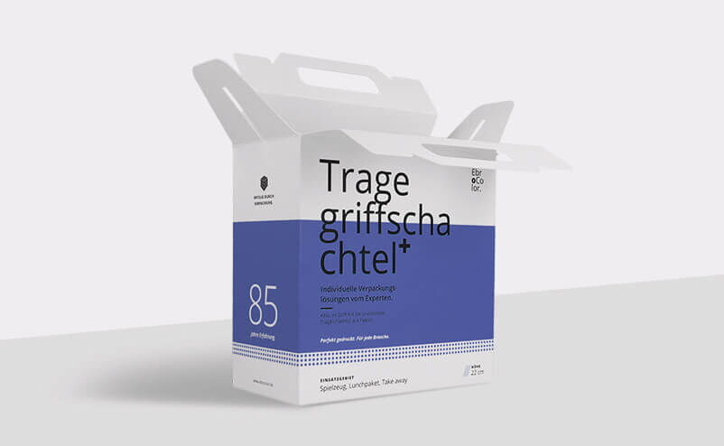 Tragegriffschachtel