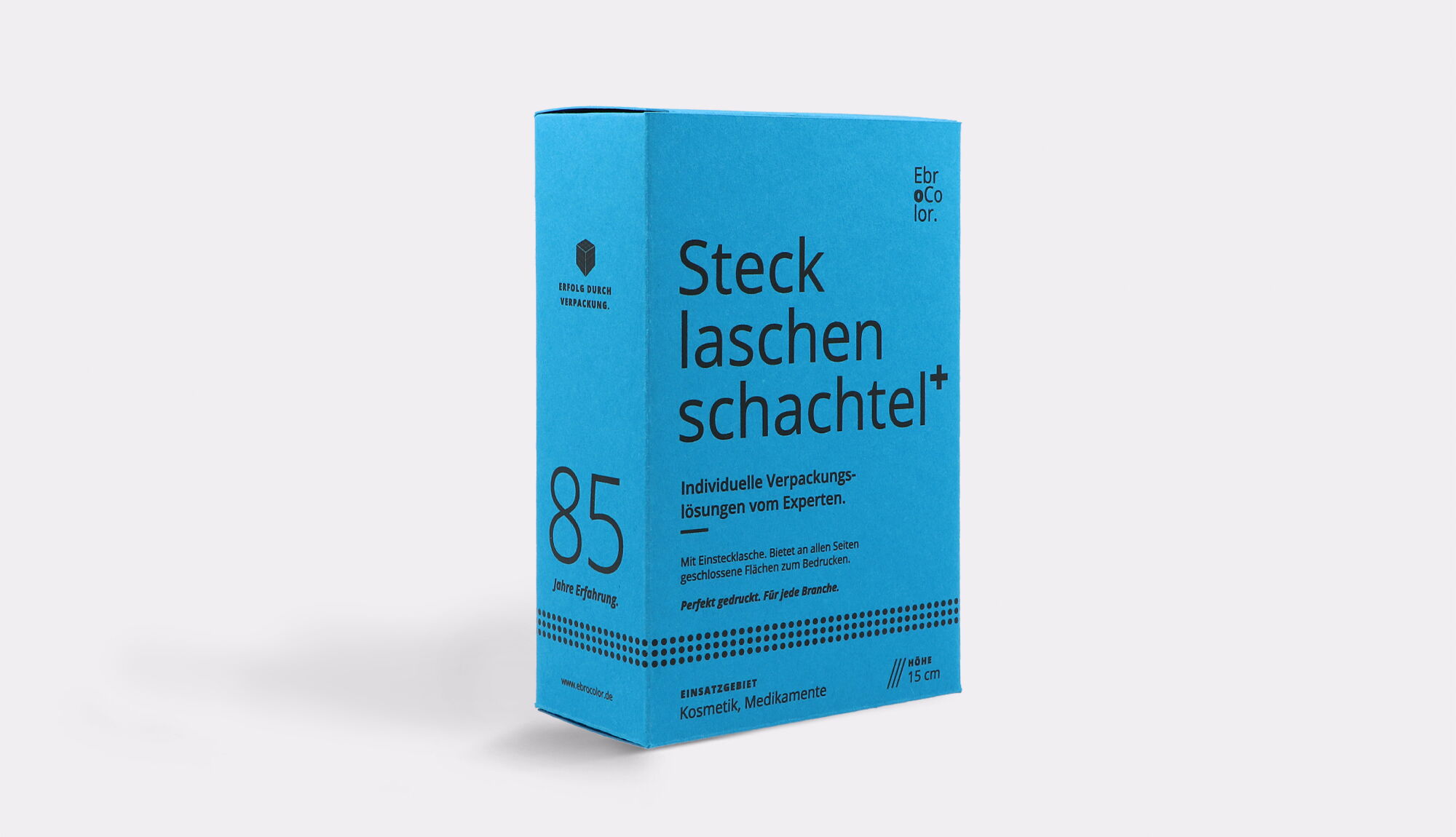 Farbige Schachtel Hellblau (Atlantik)