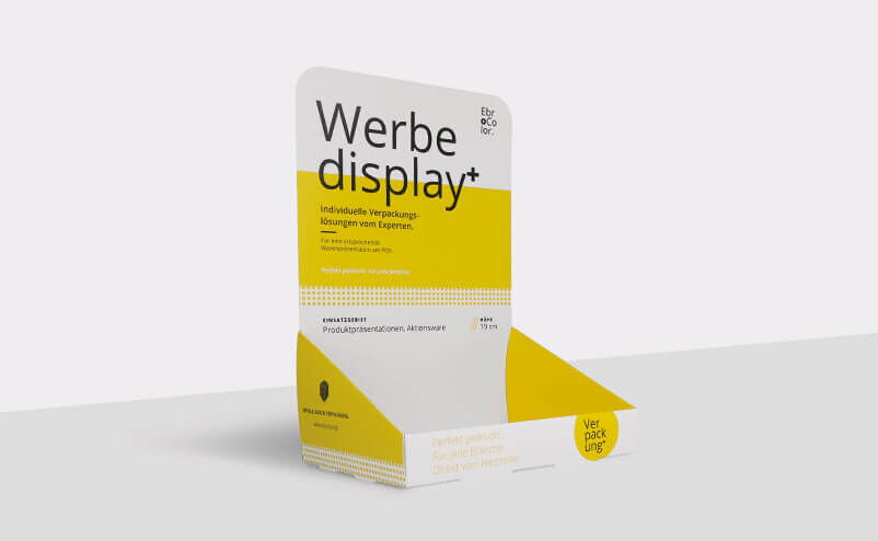 Werbedisplay