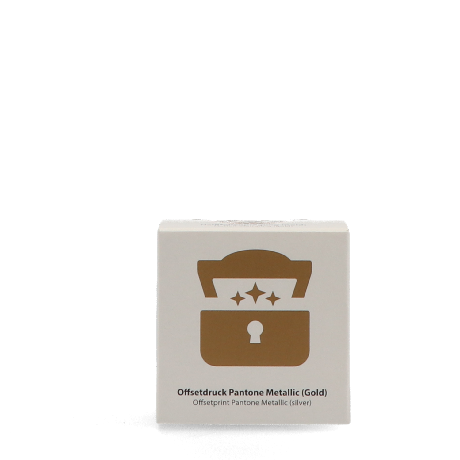 Offsetdruck Pantone Metallic (Gold)