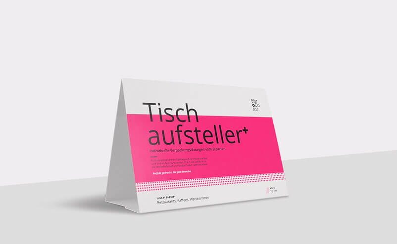 Tischaufsteller