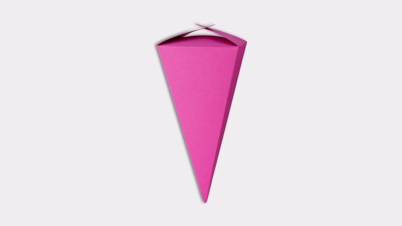 School cone in bright pink