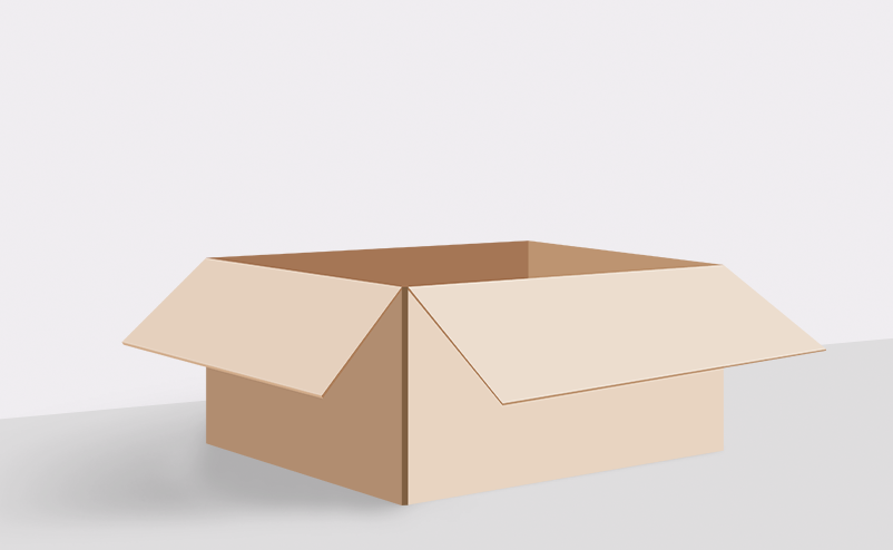 Wellpappe-Box
