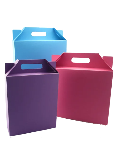 Carry handle boxes