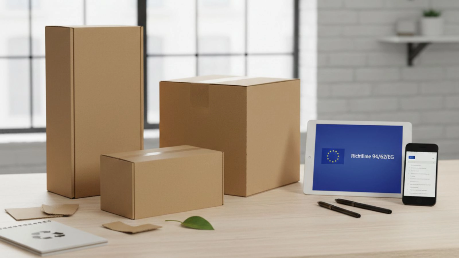 Marquage des matériaux d'emballage dans l'UE – Directives 94/62/CE et 97/129/CE