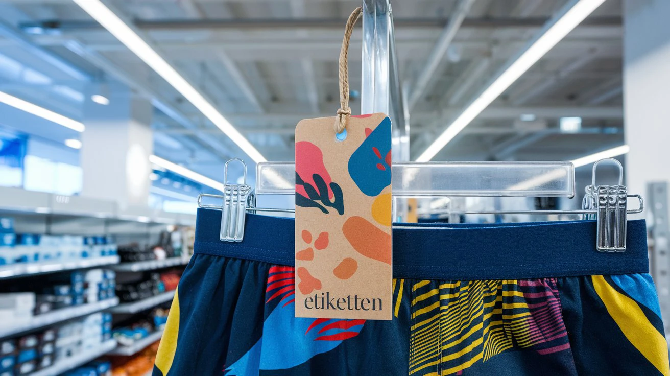 Anhängeetiketten aus Recyclingkarton für nachhaltige Mode