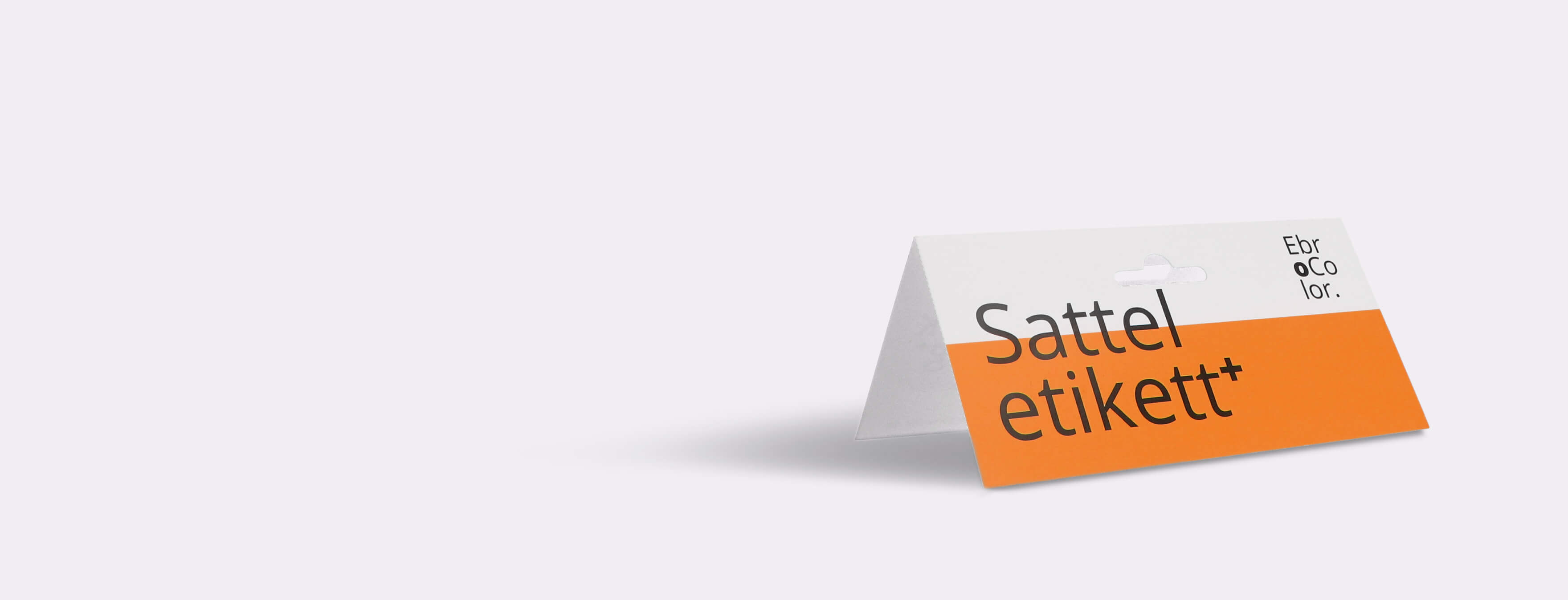 Étiquettes de selle personnalisée