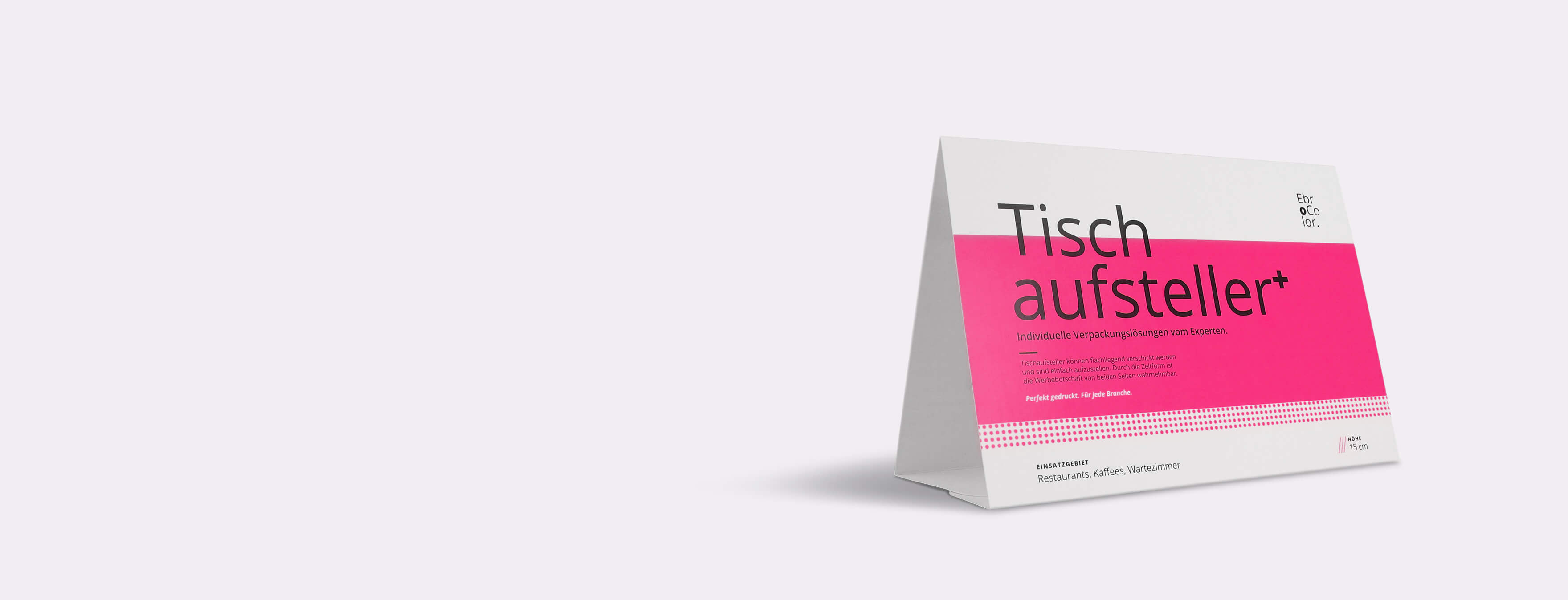 Tischaufsteller