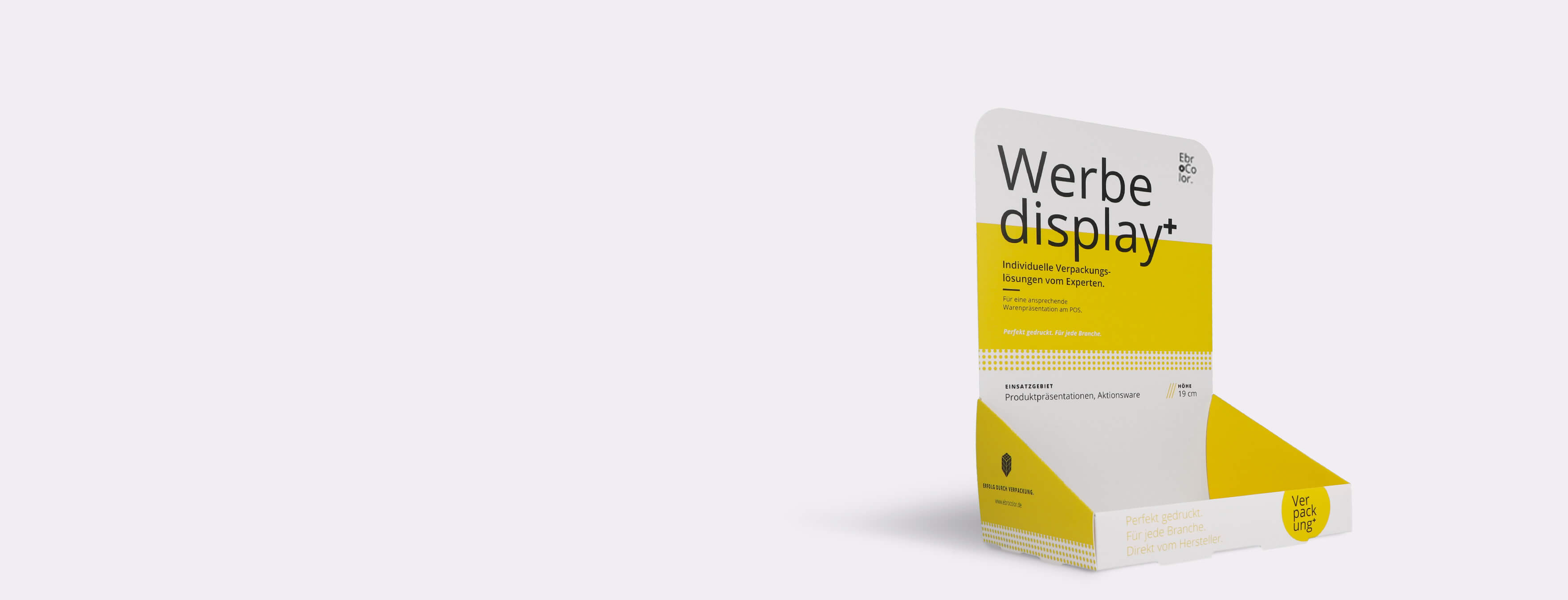 Werbedisplay