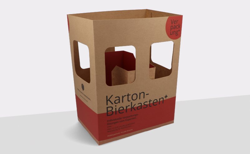 Karton- Bierkasten